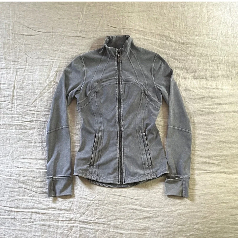 Lululemon Define Jacket 4 Ice Wash Dark‎ Gray